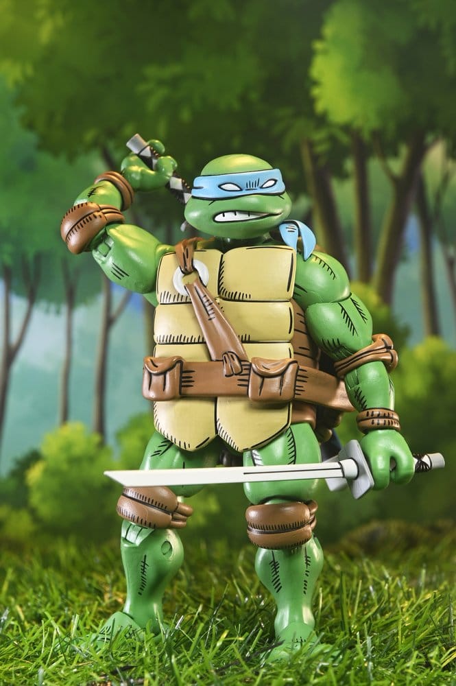 Teenage Mutant Ninja Turtles x Usagi Yojimbo Ultimate Action Figure Leonardo 18 cm