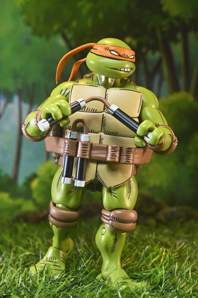 Teenage Mutant Ninja Turtles x Usagi Yojimbo Ultimate Action Figure Michelangelo 18 cm
