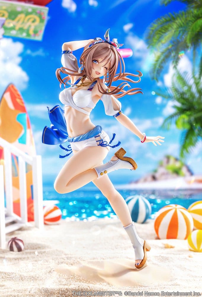 The Idolmaster Gakuen PVC Figure 1/7 Himesaki Rinami Kimi to Semi Blue Ver. 27 cm