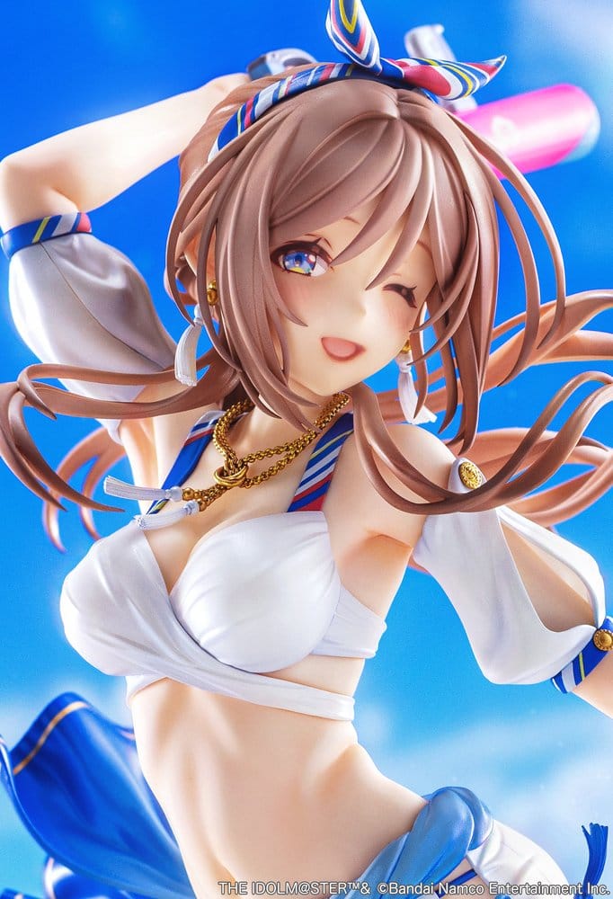 The Idolmaster Gakuen PVC Figure 1/7 Himesaki Rinami Kimi to Semi Blue Ver. 27 cm