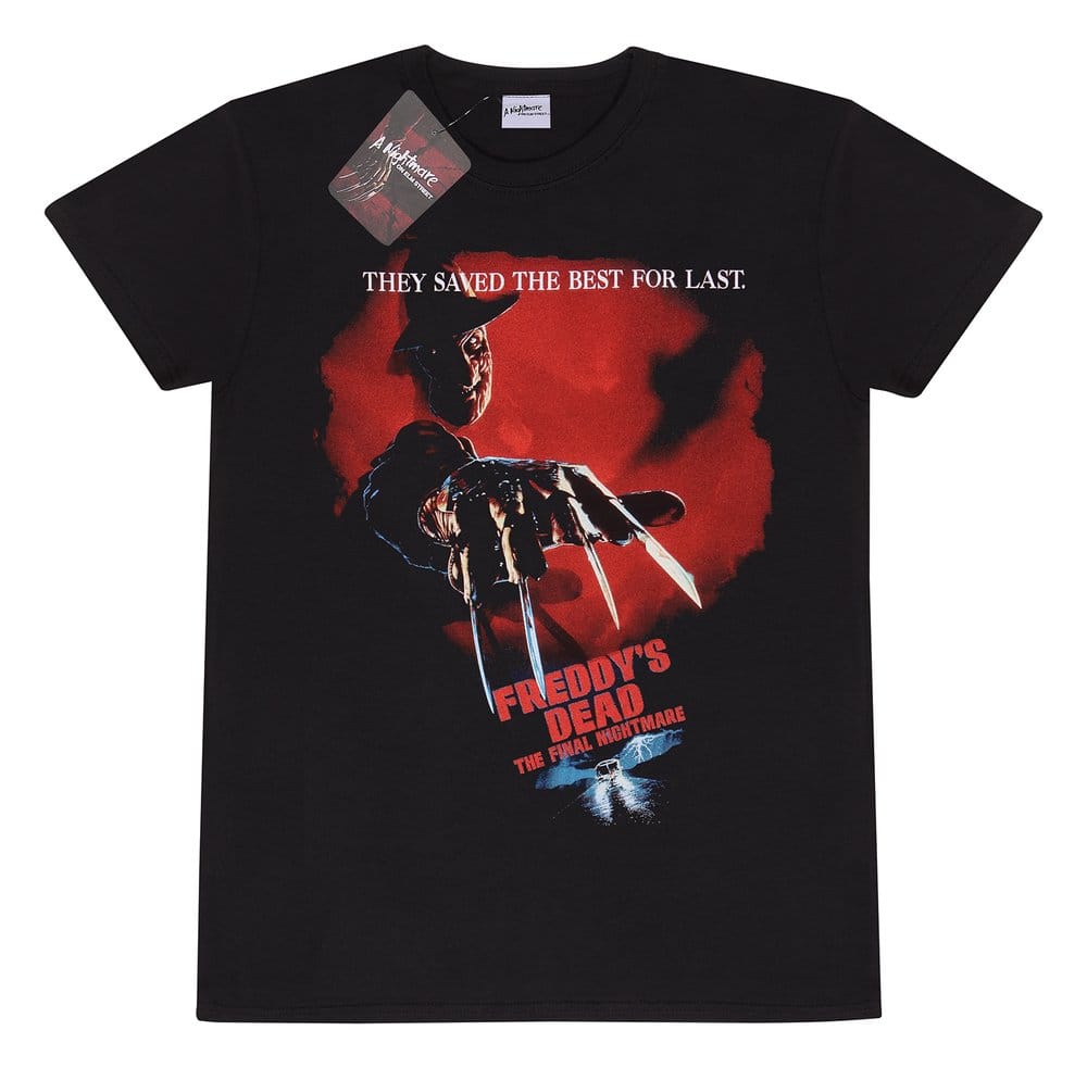 Nightmare on Elm Street T-Shirt Final Nightmare Black Size M
