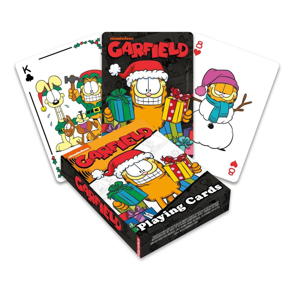 Garfield: Christmas Playing Cards