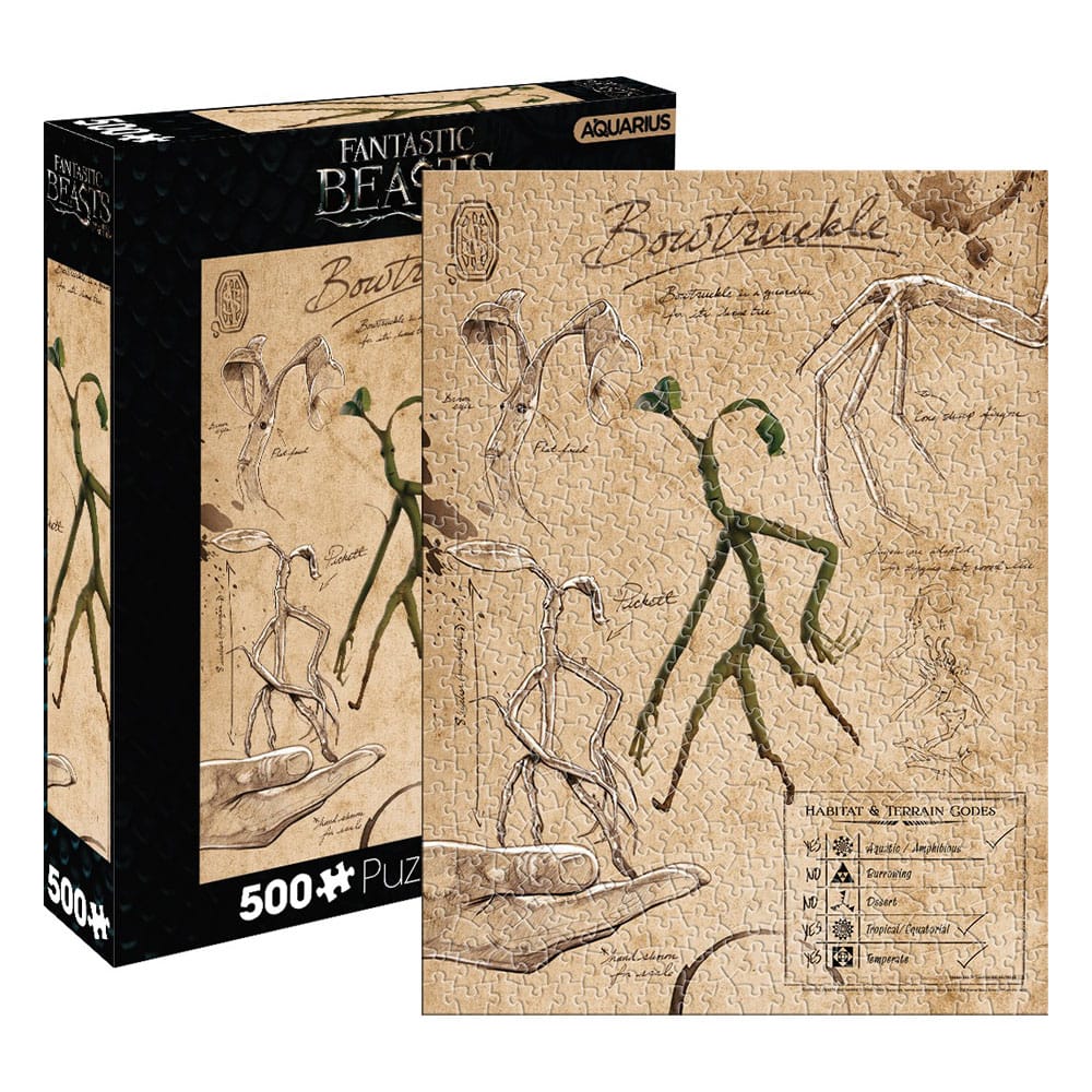 Harry Potter: Fantastic Beasts - Bowtruckle 500 Piece Jigsaw Puzzle
