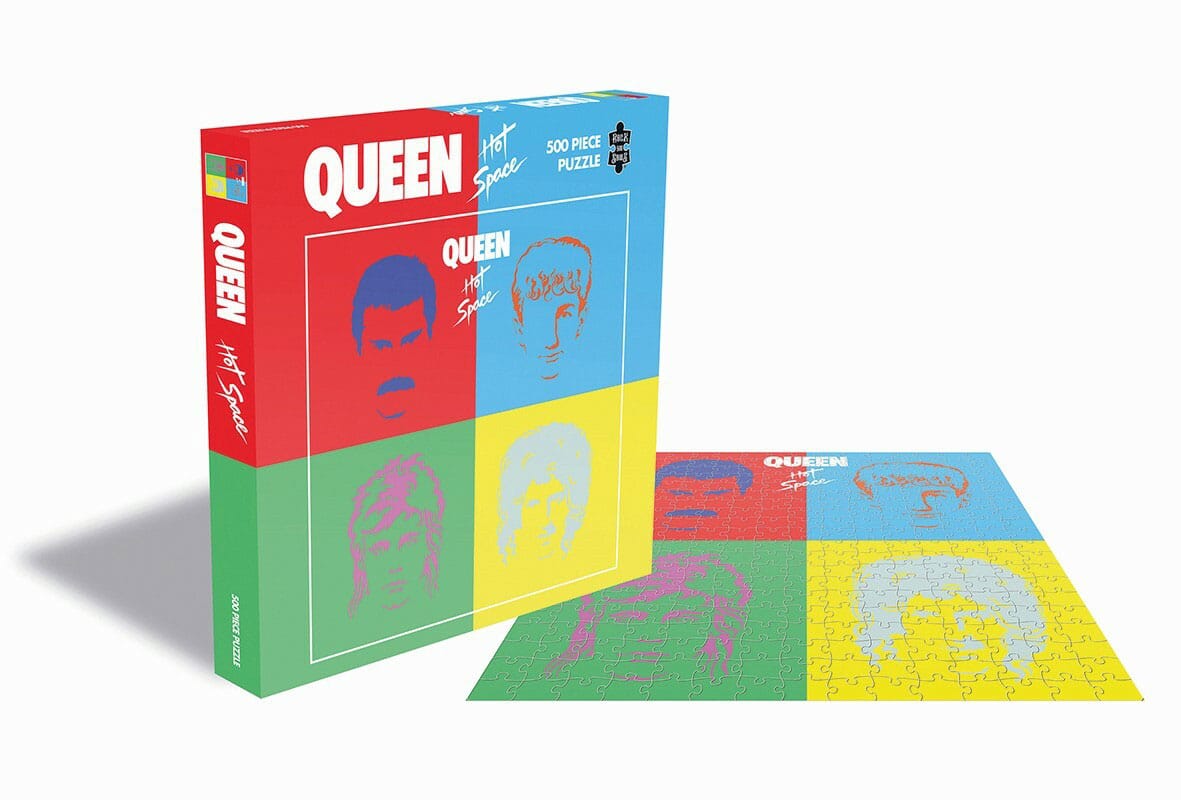 Queen: Hot Space 500 Piece Jigsaw Puzzle - Severely damaged packaging