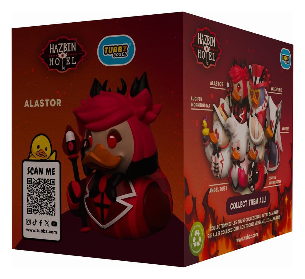 Hazbin Hotel Tubbz PVC Figure Alastor Boxed Edition 10 cm