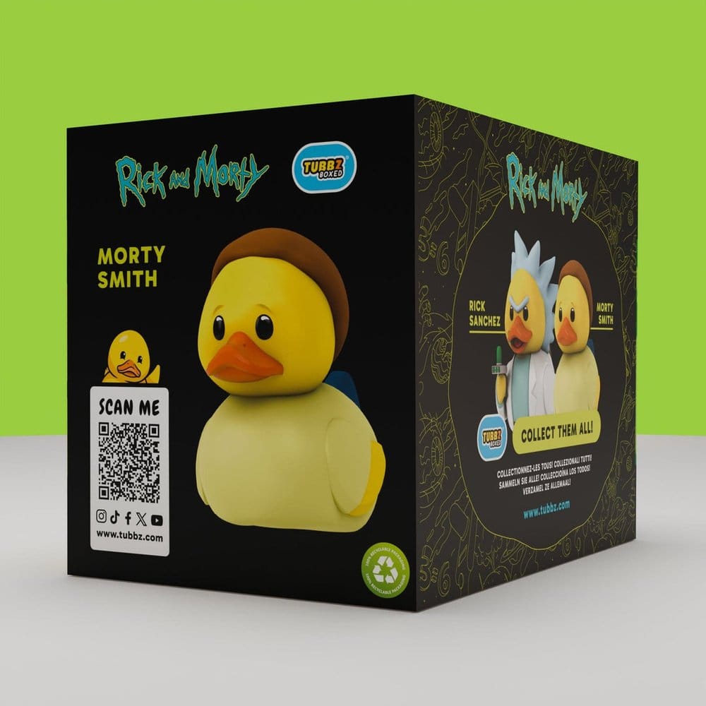 Rick and Morty Tubbz PVC Figure Morty Boxed Edition 10 cm
