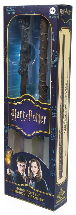 Harry Potter Roleplay Replica Wands 2-Pack Harry Potter & Hermione Granger 31 cm