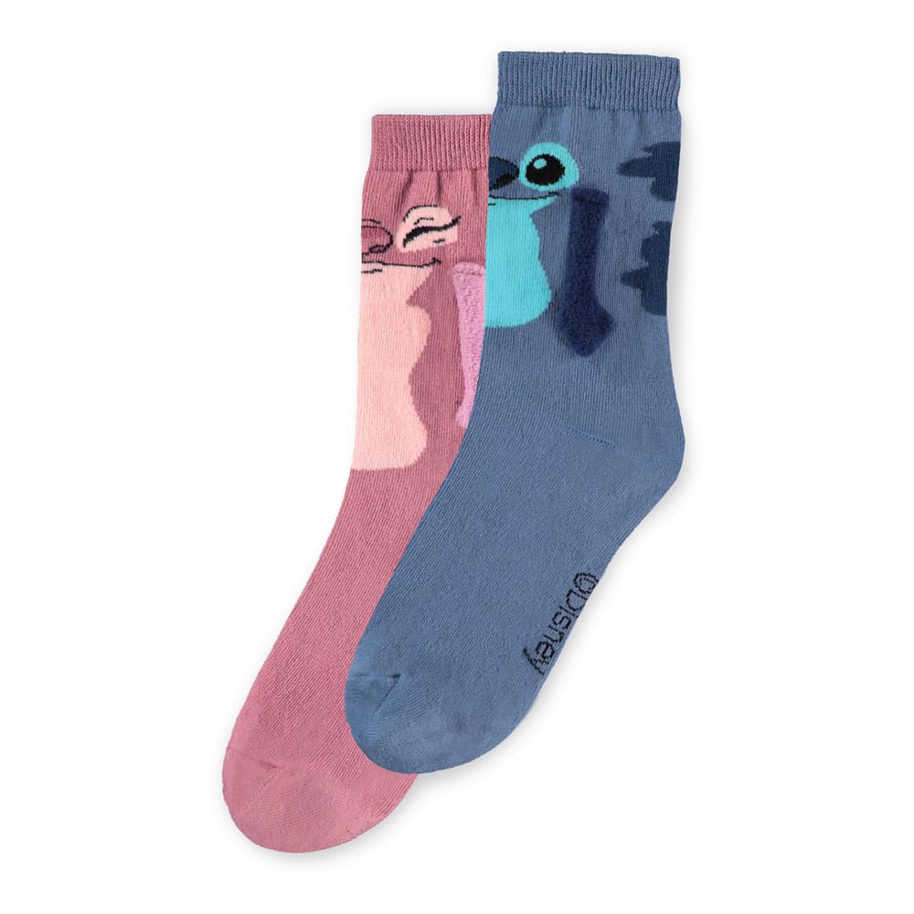 Lilo & Stitch Socks Let's Hold Hands 43-46