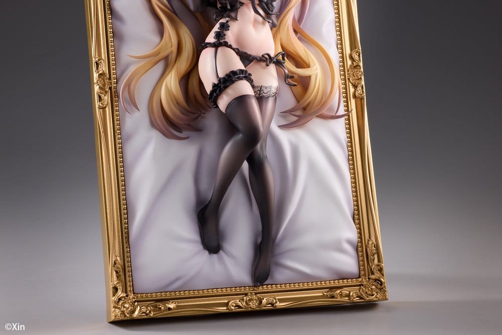 Original Character PVC Figure 1/7 Stella Black Cat Ver. Deluxe Edition 27 cm