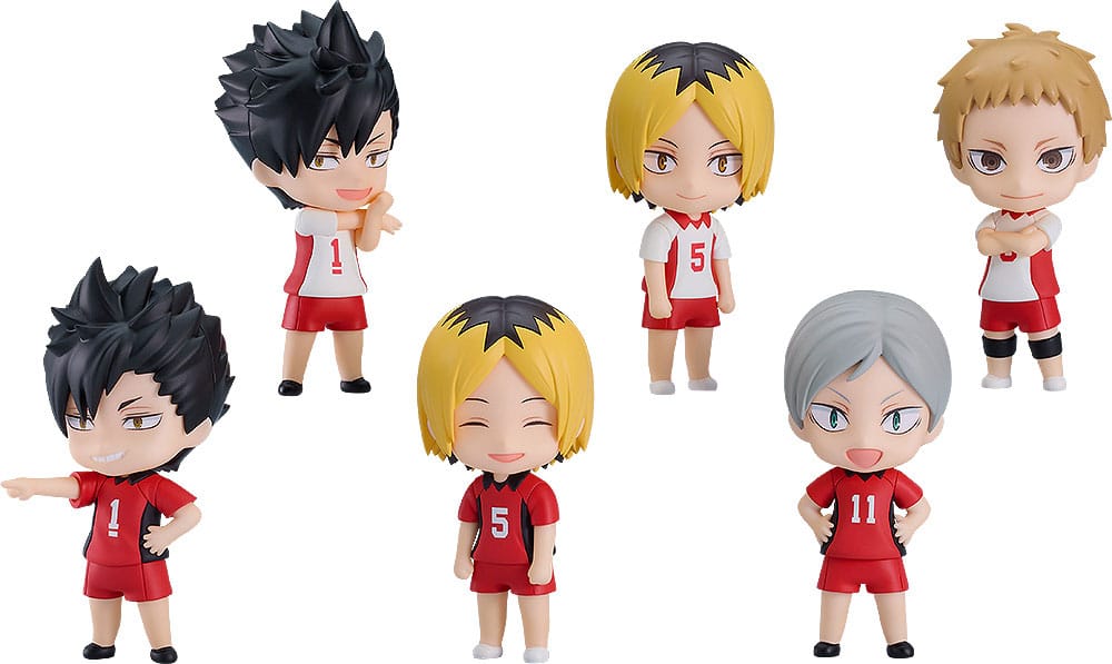 Haikyu!! Nendoroid Action Figure Surprise Ver. 03 Nekoma Edition 7 cm Assortment (6)