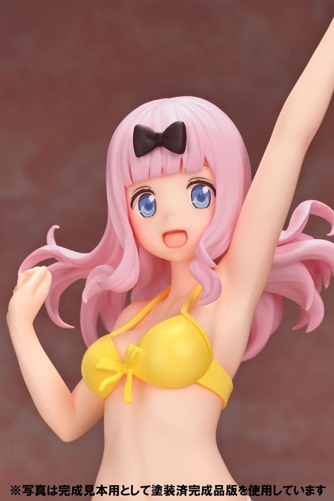 Summer Queens Summer Queens PVC Statue 1/8 Assemble Heroines Chika Fujiwara Figure Kit Ver. 23 cm