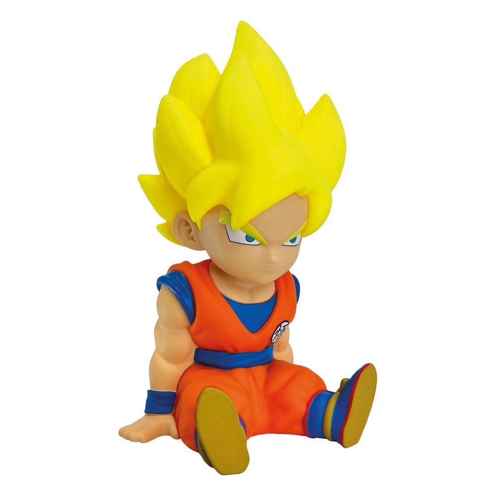 Dragon Ball Coin Bank Son Goku Super Saiyan 19 cm  - Damaged packaging