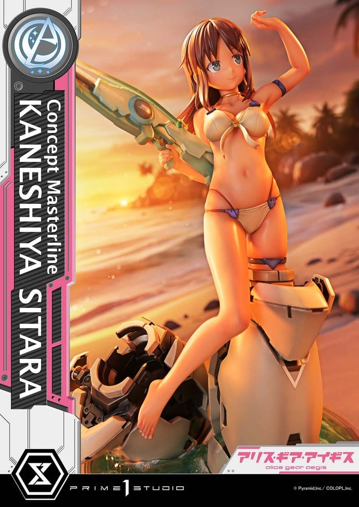 Alice Gear Aegis Concept Masterline Statue 1/5 Kaneshiya Sitara Bonus Version 35 cm