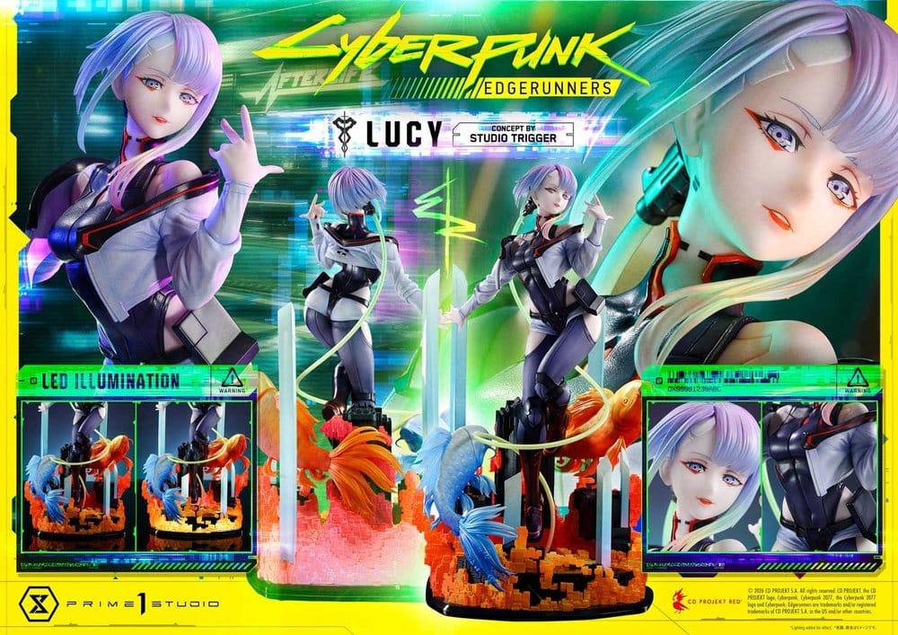 Cyberpunk: Edgerunners Concept Masterline Series Statue 1/5 Lucy (Concept By Studio TRIGGER) Bonus Version 39 cm
