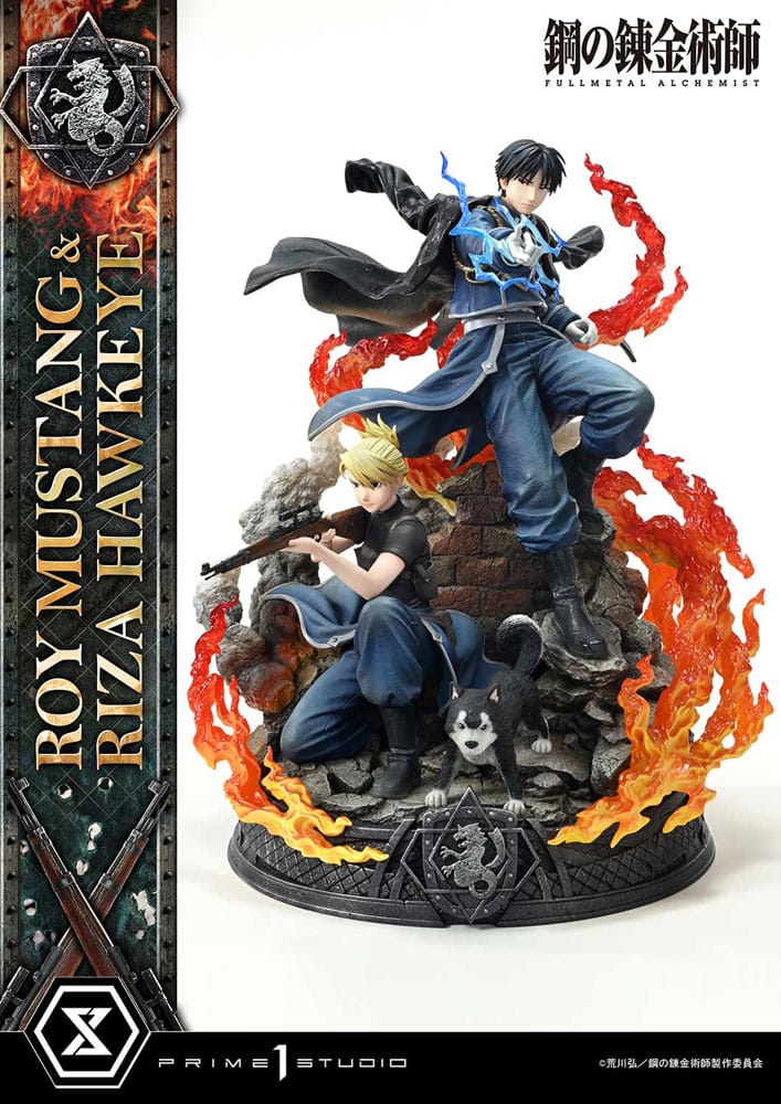 Fullmetal Alchemist Concept Masterline Statue 1/6 Roy Mustang & Riza Hawkeye Regular Version 50 cm