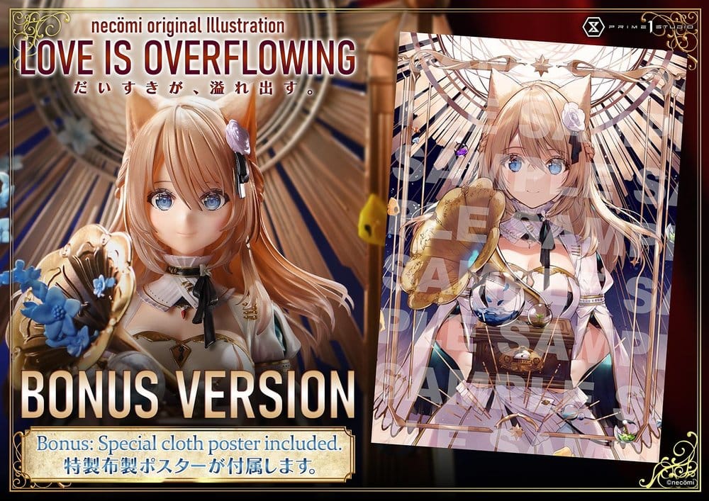 Original Illustration Concept Masterline Statue 1/5 Love Is Overflowing Bonus Version 43 cm