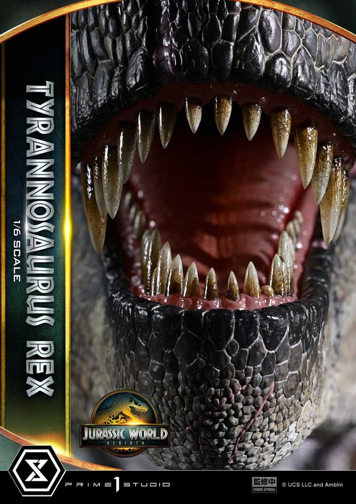 Jurassic World Rebirth Legacy Museum Collection Statue 1/6 Tyrannosaurus Rex Bonus Version 94 cm