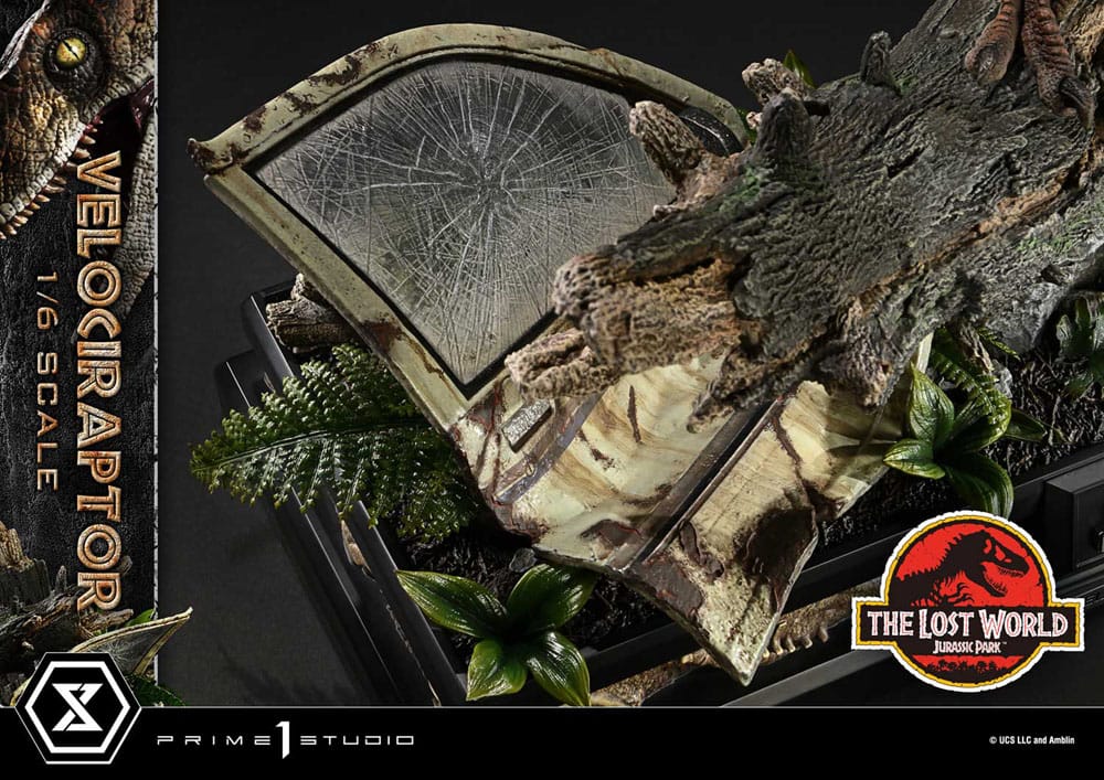 Jurassic Park II Legacy Museum Collection Statue 1/6 Velociraptor 41 cm