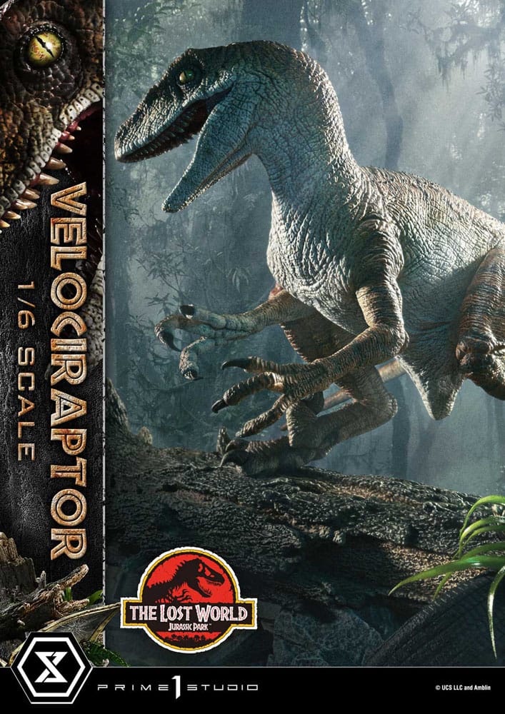 Jurassic Park II Legacy Museum Collection Statue 1/6 Velociraptor 41 cm
