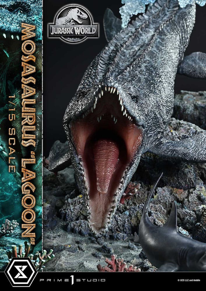 Jurassic World Legacy Museum Collection Statue 1/15 Mosasaurus "Lagoon" Bonus Version 57 cm