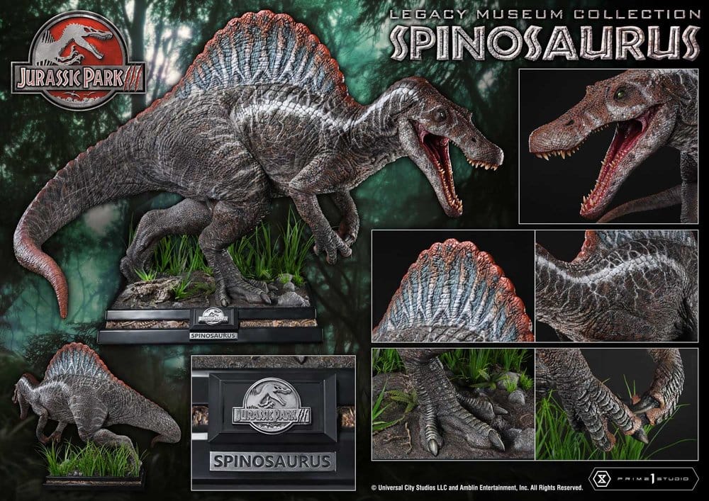 Jurassic Park Legacy Museum Collection Statue 1/6 Spinosaurus 134 cm