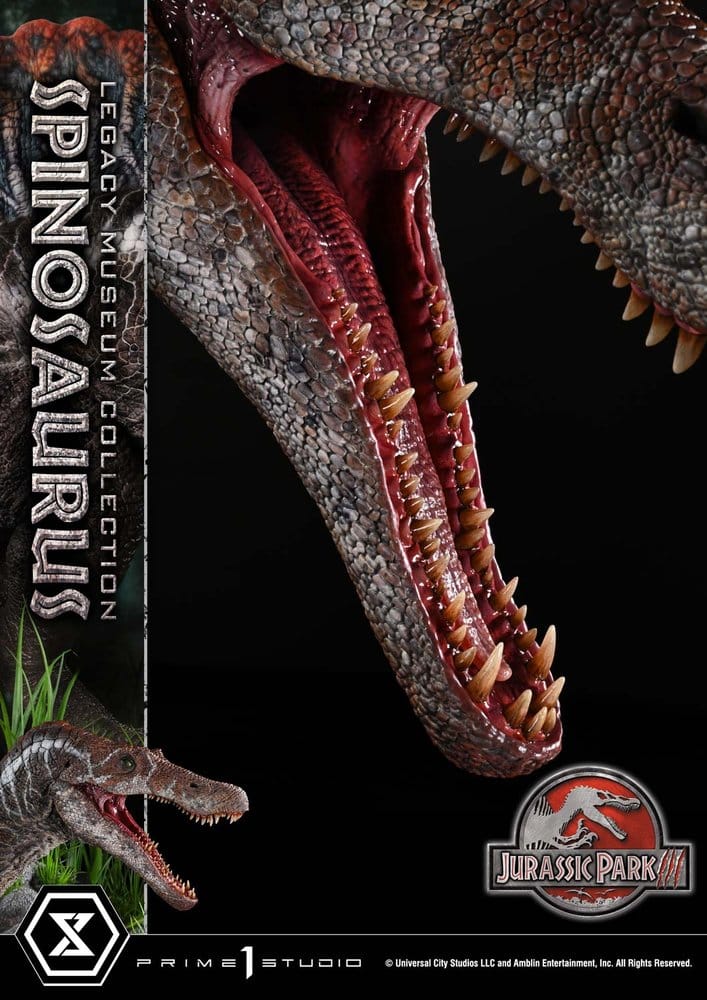 Jurassic Park Legacy Museum Collection Statue 1/6 Spinosaurus Bonus Version 134 cm