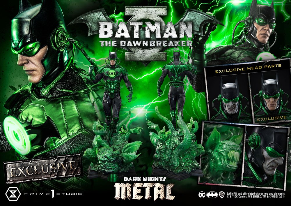 Dark Nights: Metal Statues 1/3 The Dawnbreaker & The Dawnbreaker Exclusive 89 cm Assortment (3)