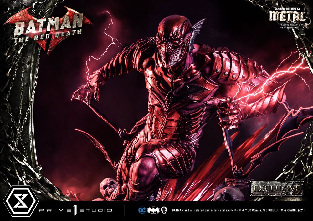 Dark Nights: Metal Statues 1/3 The Red Death &amp; The Red Death Exclusive 75 cm Assortment (3)