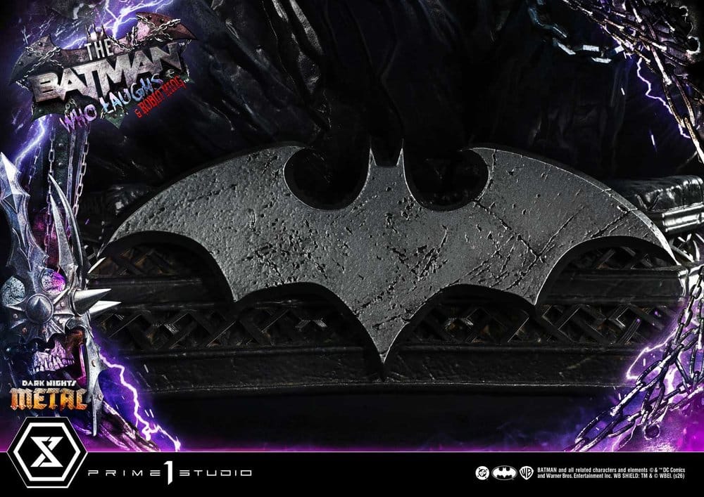 DC Comics Museum Masterline Statue 1/3 Dark Nights: Death Metal The Batman Who Laughs & Robin King 85 cm