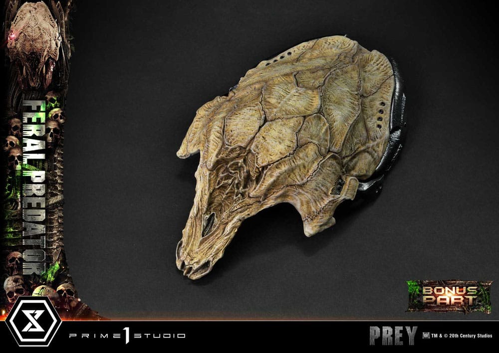 Prey (Movie) Museum Masterline Series Statue 1/3 Feral Predator Deluxe Bonus Version 89 cm