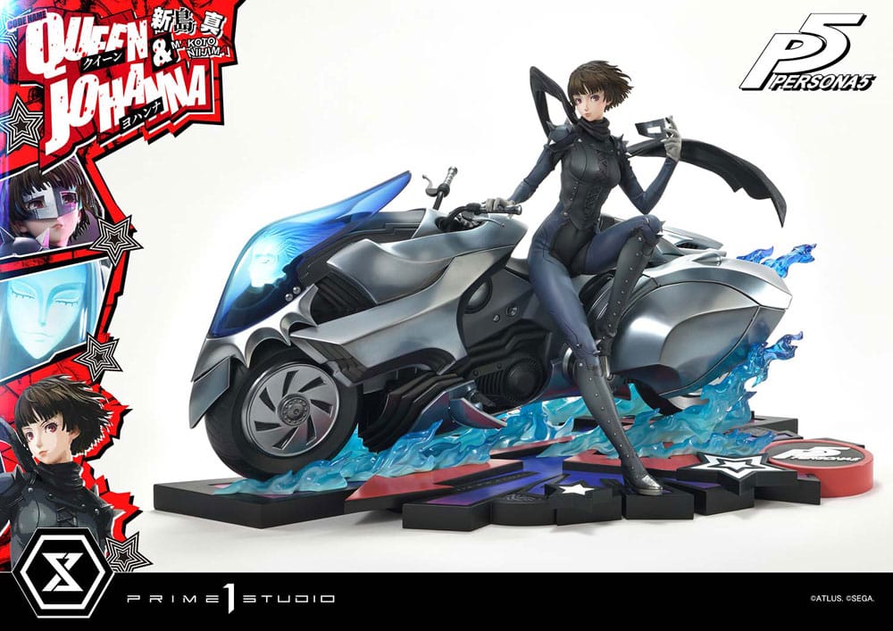 Persona 5 Premium Masterline Series Statue 1/4 Makoto Niijima "Queen" & Johanna 42 cm