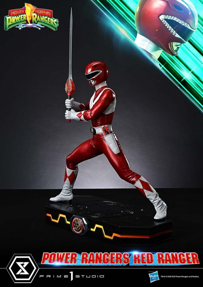 Mighty Morphin Power Rangers Premium Masterline Statue 1/4 Red Ranger 62 cm