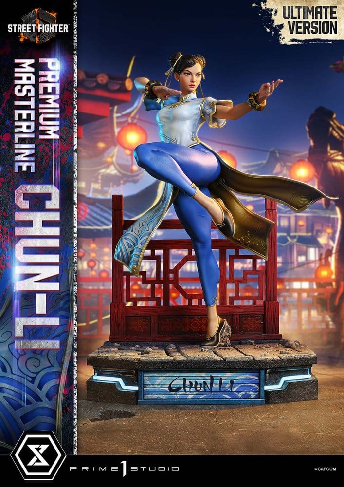 Street Fighter 6 Premium Masterline Statue 1/4 Chun-Li Ultimate Bonus Version 69 cm