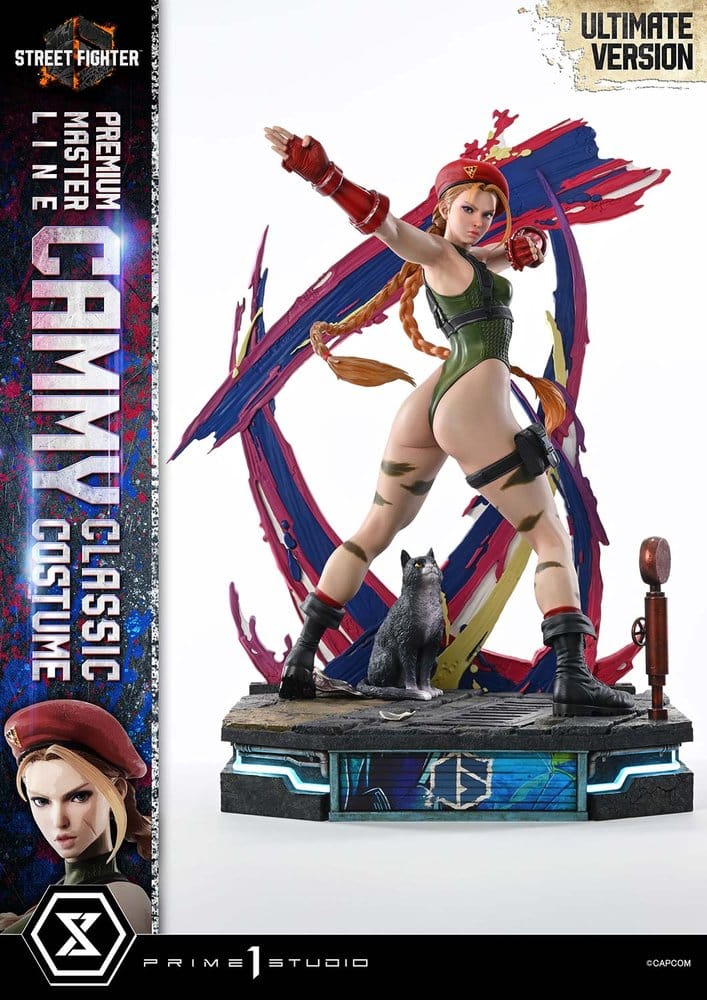 Street Fighter 6 Ultimate Premium Masterline Statue 1/4 Cammy Classic Costume Ultimate Version 54 cm