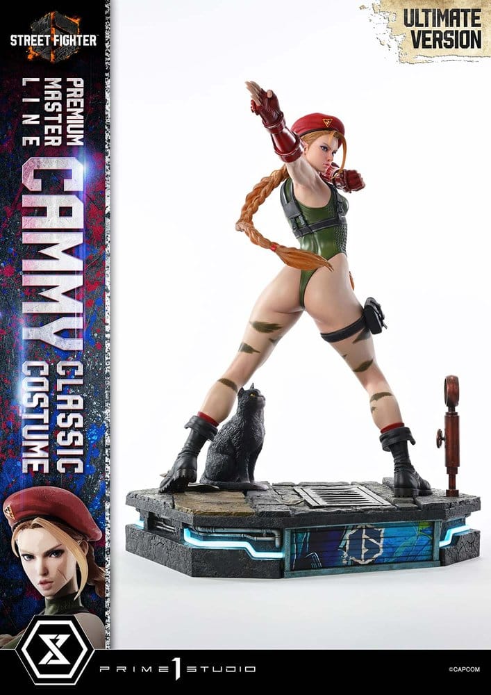 Street Fighter 6 Ultimate Premium Masterline Statue 1/4 Cammy Classic Costume Ultimate Version 54 cm