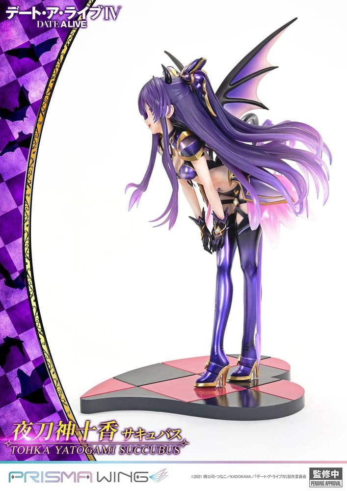 Date A Live Prisma Wing PVC Statue 1/7 Tohka Yatogami Succubus 25 cm
