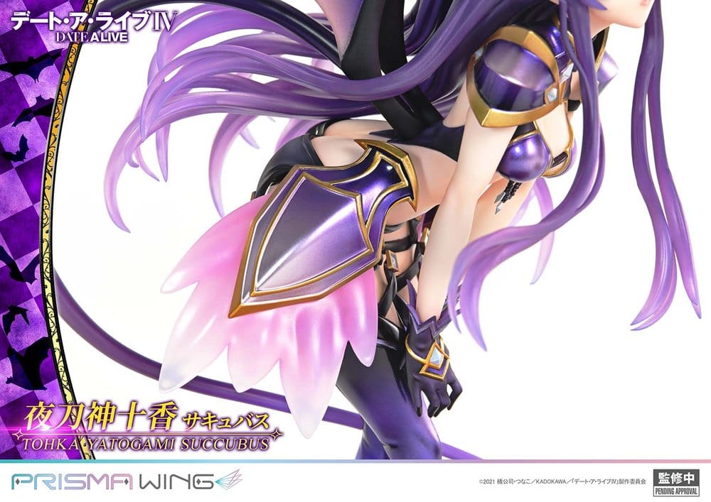 Date A Live Prisma Wing PVC Statue 1/7 Tohka Yatogami Succubus 25 cm