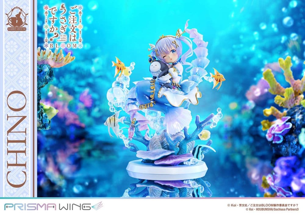 Is the Order a Rabbit? BLOOM Prisma Wing Pre-Painted Figure 1/7 Chino 21 cm