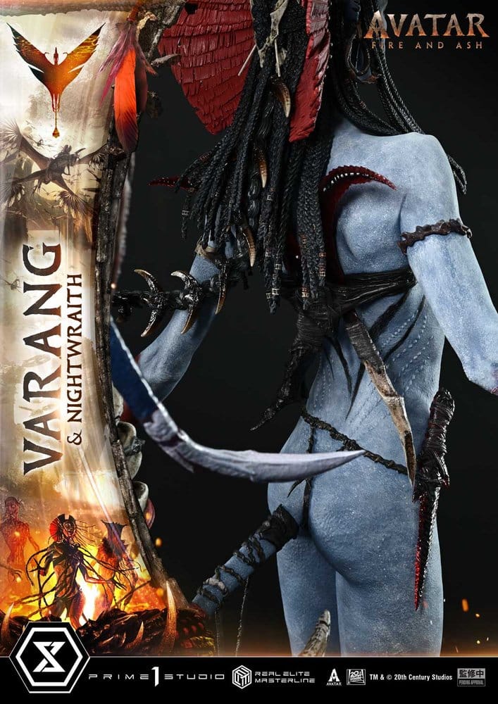 Avatar: Fire and Ash (Film) Real Elite Masterline Series Statue 1/4 Varang & Nightwraith Avatar Legacy Collection Bonus Version 96 cm