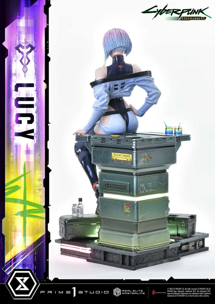 Cyberpunk: Edgerunners Real Elite Masterline Series Statue 1/4 Lucy 50 cm