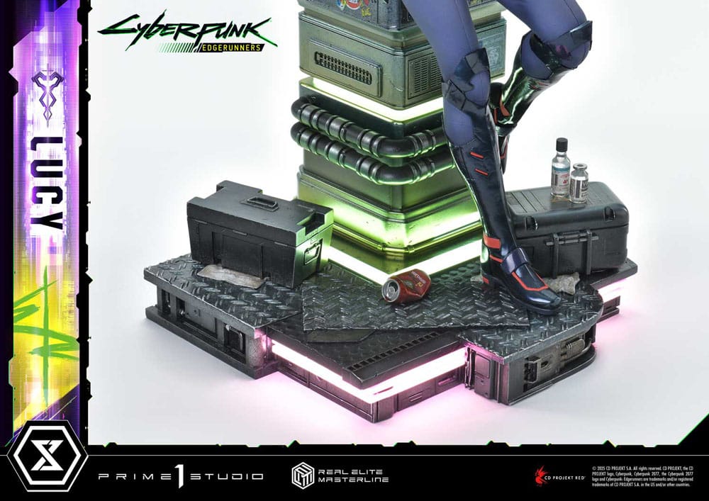 Cyberpunk: Edgerunners Real Elite Masterline Series Statue 1/4 Lucy 50 cm