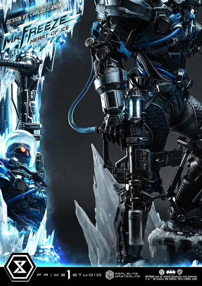 DC Comics Real Elite Masterline Series Statue 1/3 Batman (Comics) Mr. Freeze Heart of Ice (Design by Carlos D'Anda) 82 cm