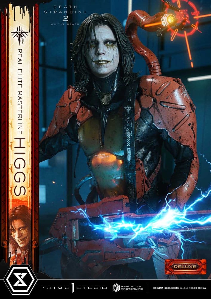 Death Stranding 2: On The Beach Real Elite Masterline Statue 1/3 Higgs DX Bonus Version 81 cm