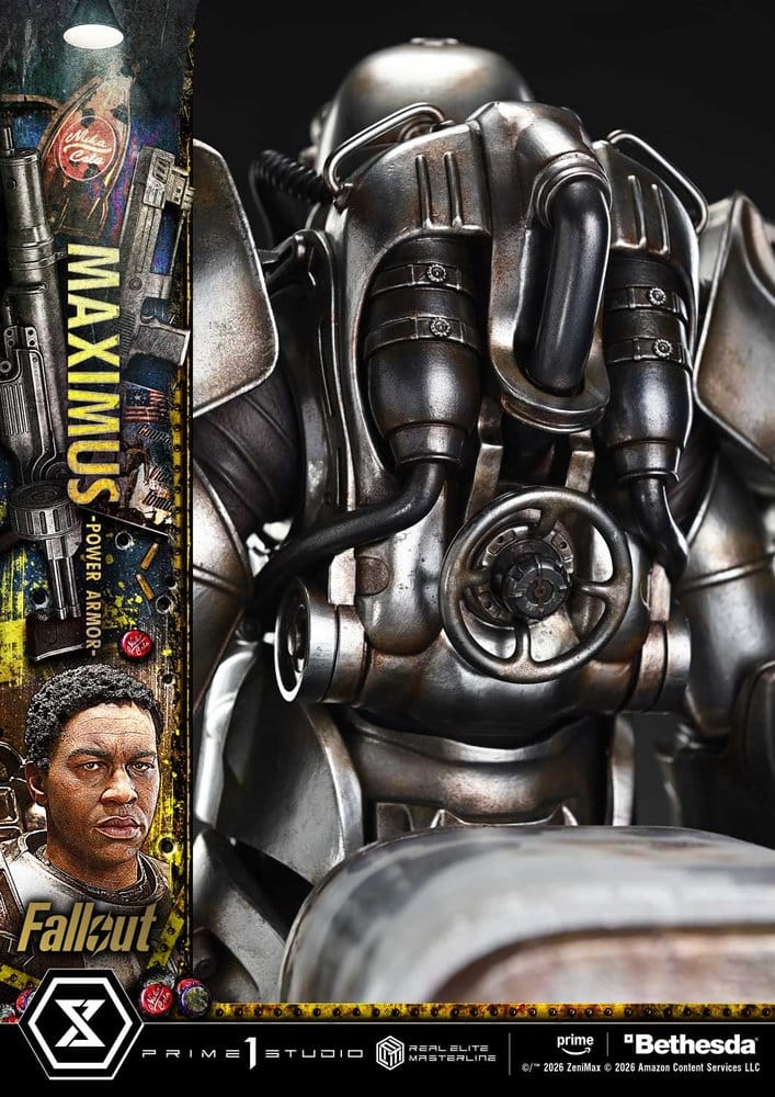 Fallout Real Elite Masterline Statue 1/4 Maximus Power Armor 67 cm