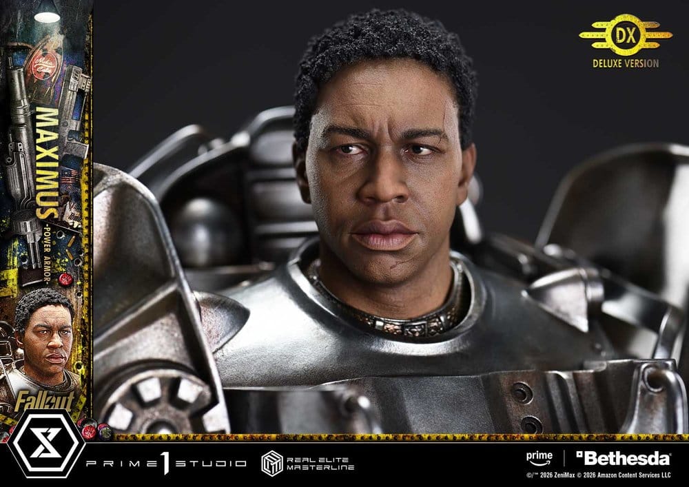 Fallout Real Elite Masterline Statue 1/4 Maximus Power Armor Deluxe Version 67 cm