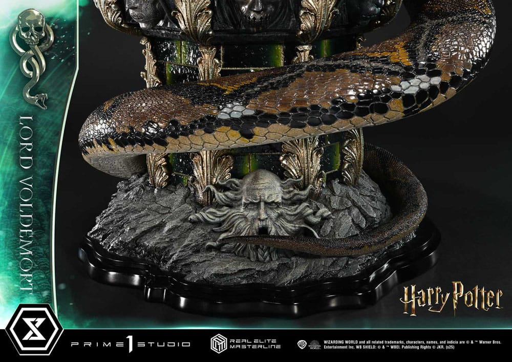 Harry Potter Real Elite Masterline Series Statue 1/4 Lord Voldemort Bonus Version 83 cm