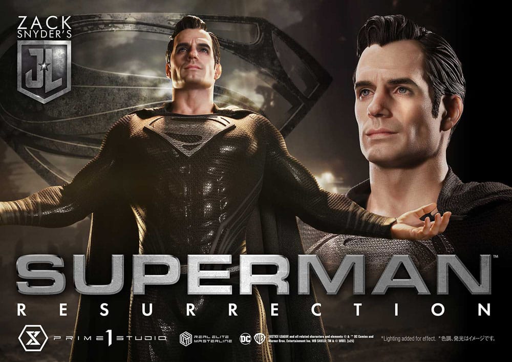 Zack Snyder's Justice League Real Elite Masterline Series Statue 1/3 Superman Resurrection Deluxe Ver. 95 cm