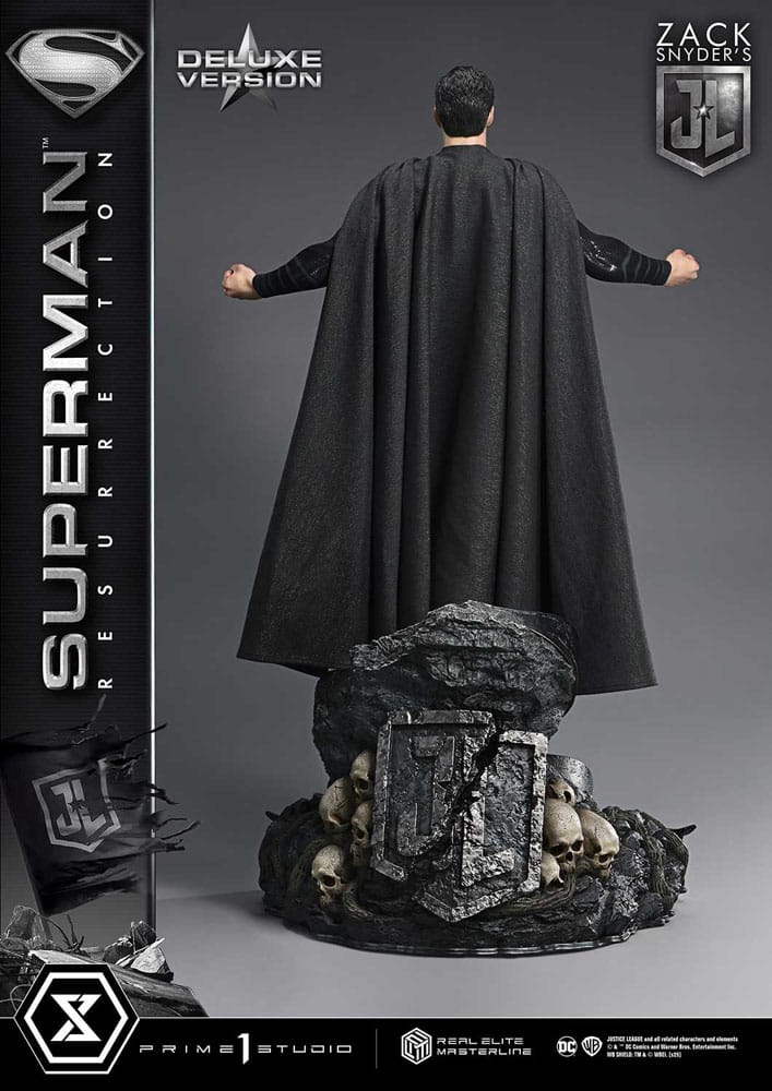 Zack Snyder's Justice League Real Elite Masterline Series Statue 1/3 Superman Resurrection Deluxe Ver. 95 cm