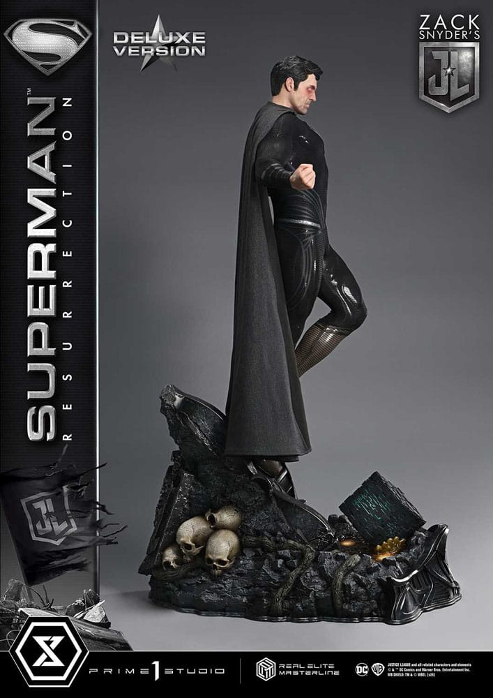 Zack Snyder's Justice League Real Elite Masterline Series Statue 1/3 Superman Resurrection Deluxe Ver. 95 cm