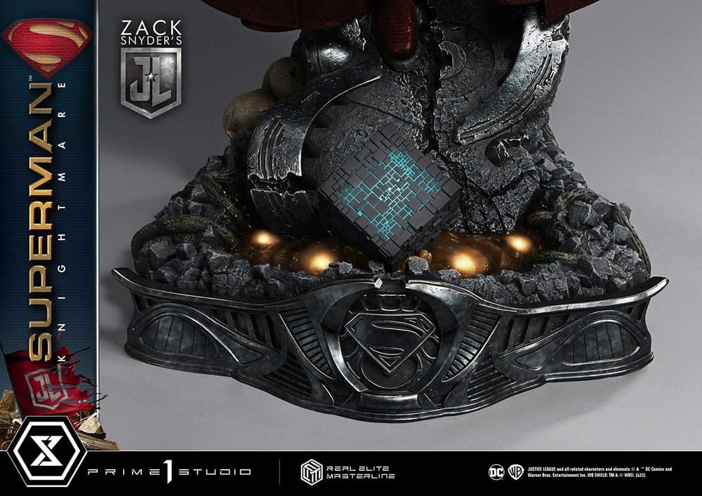 Zack Snyder's Justice League Real Elite Masterline Series Statue 1/3 Superman Knightmare Color Edition Deluxe Ver. 95 cm